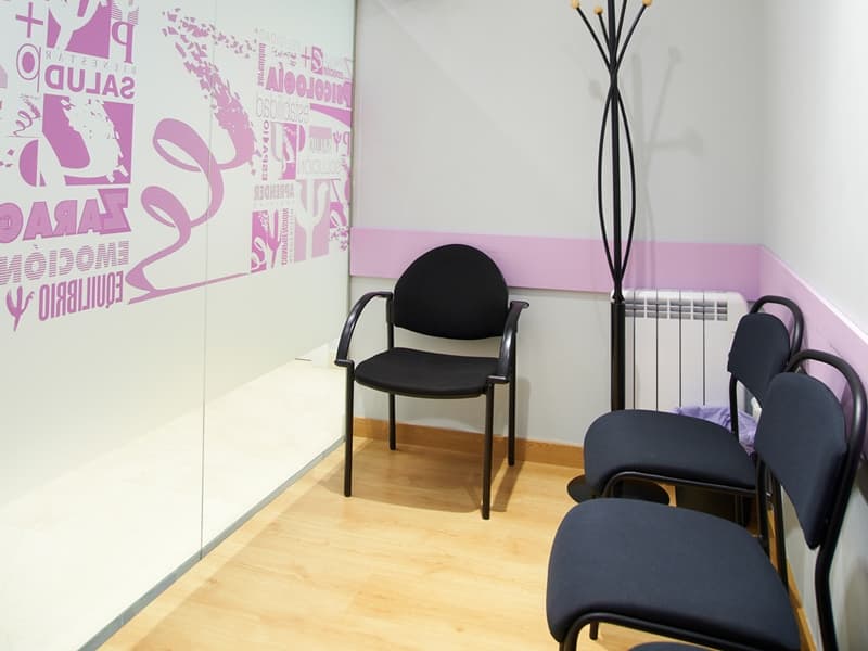 Sala de espera de Psicología Zaragoza – Calle Cádiz